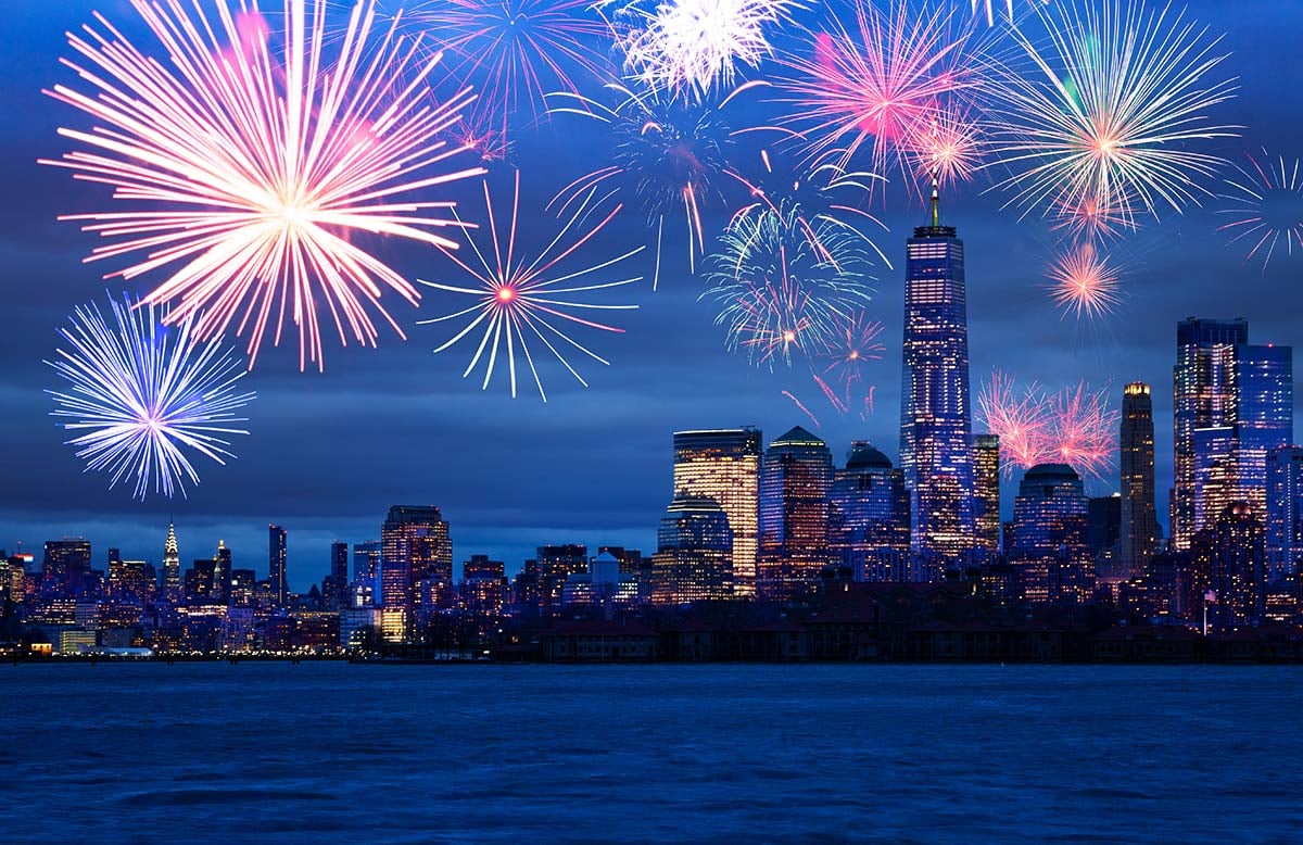 NYC fireworks